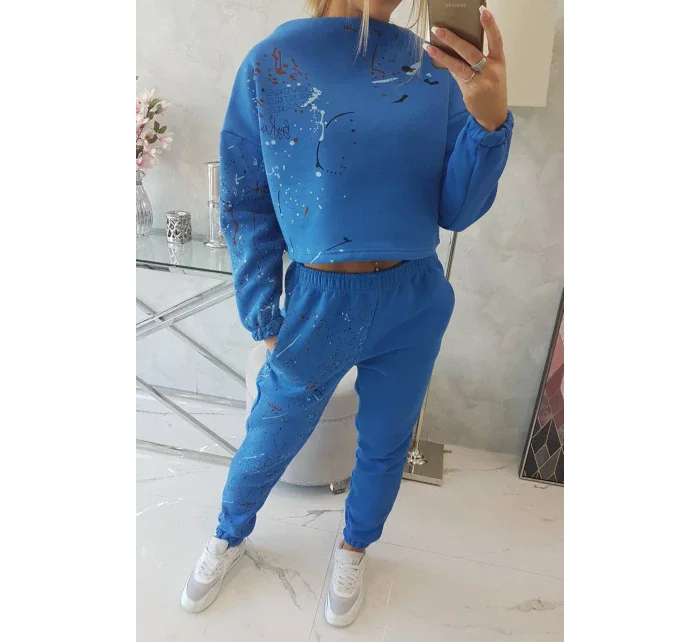 Izolačná sada s farebnou potlačou nevädze modrá Izolačná sada s farebnou potlačou nevädze modrá