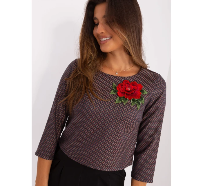 Blúzka LK BZ 506494.50P tmavo modrá Blúzka LK BZ 506494.50P tmavo modrá