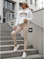 Dámské legíny béžové kalhoty Dstreet model 21991591 - FashionStreet Dámské legíny béžové kalhoty Dstreet model 21991591 - FashionStreet