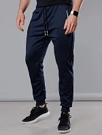 Pánske tepláky so šnúrkou Dark Blue (8K167)