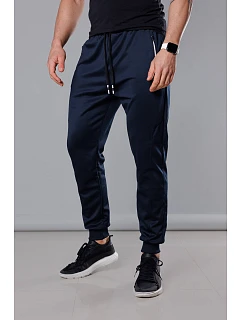 Pánske tepláky so šnúrkou Dark Blue (8K167)