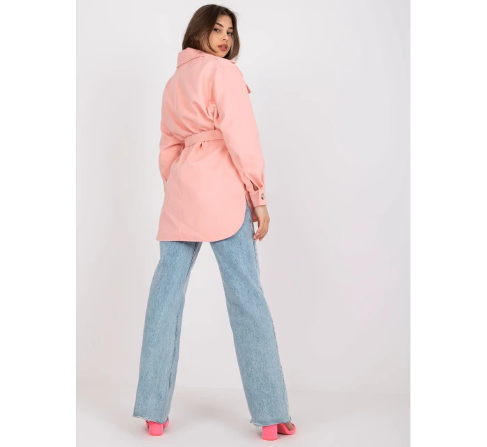 Košeľa LK KS 508481.88 svetlo ružová