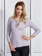 Blúzka CZ BZ 4250.06 tmavo lila Blúzka CZ BZ 4250.06 tmavo lila