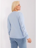 Bluzka RV BZ model 19394472 jasny niebieski - FPrice