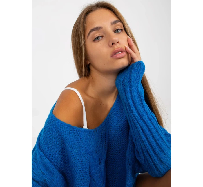 Dámsky sveter TW SW BI M903 tmavomodrý