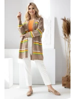 Sveter na zapínanie model 178650 PeeKaBoo