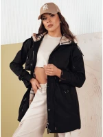 Dámská přechodná bunda parka černá Dstreet model 21975172 - FashionStreet
