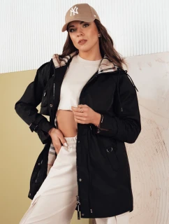 Dámska prechodná bunda MOZA black FashionStreet TY4285