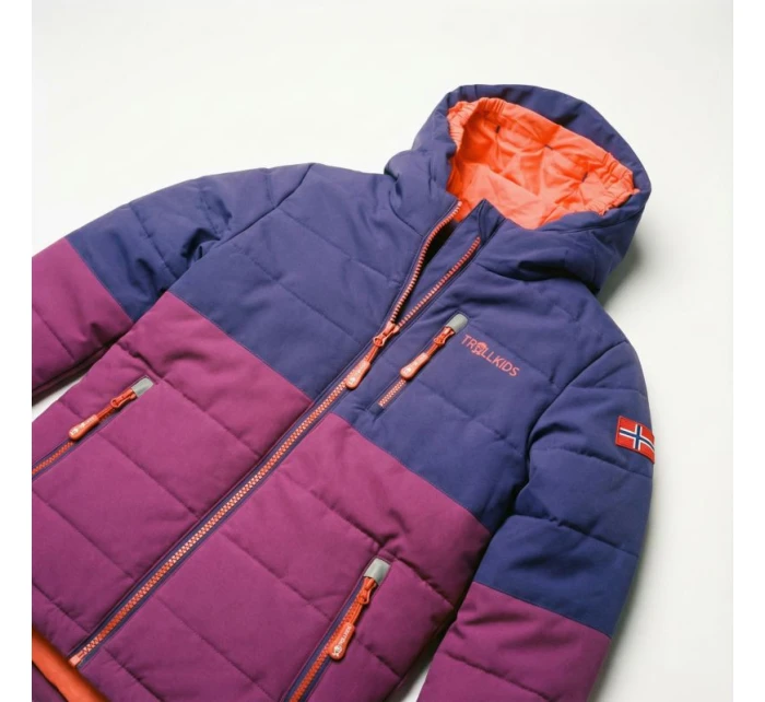 Detská zateplená nepremokavá bunda Trollkids Hemsedal XT (513-154)