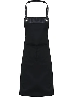 PR 123 Zástěra s laclem black/black model 22462012 - Premier