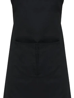 PR 123 Zástěra s laclem  black/black model 22462012 - Premier