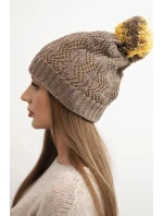 Fleecová čepice Marta K231 ecru