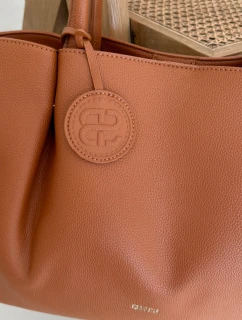 Velká dámská taška Shopper Big Star model 21794122 Camel - Big Star Shoes