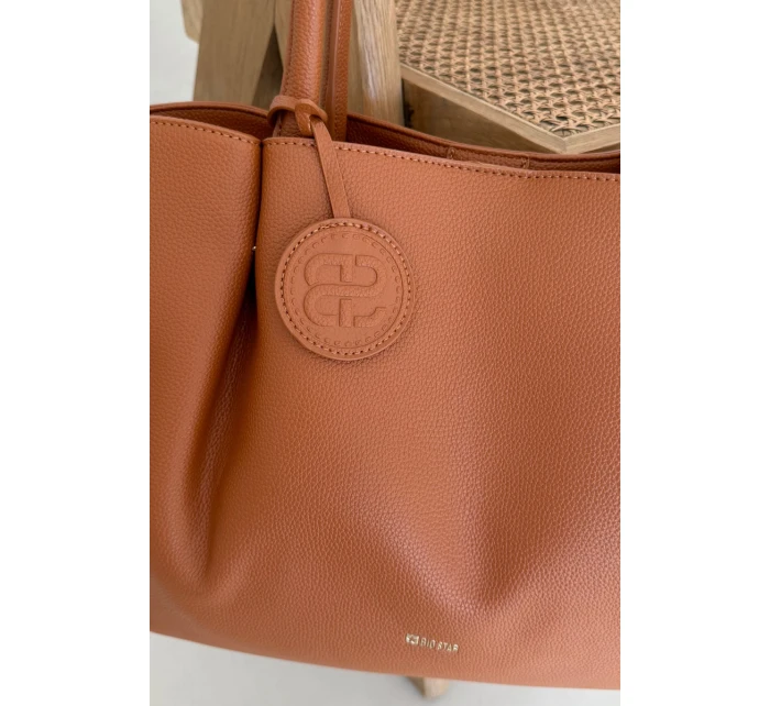 Velká dámská taška Shopper Big Star model 21794122 Camel - Big Star Shoes Velká dámská taška Shopper Big Star model 21794122 Camel - Big Star Shoes