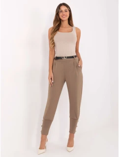 Spodnie IT SP model 21441252 ciemny bezowy - FPrice