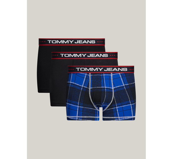 Pánske boxerky 3Pack TRUNK PRINT UM0UM03086 0SB - Tommy Hilfiger