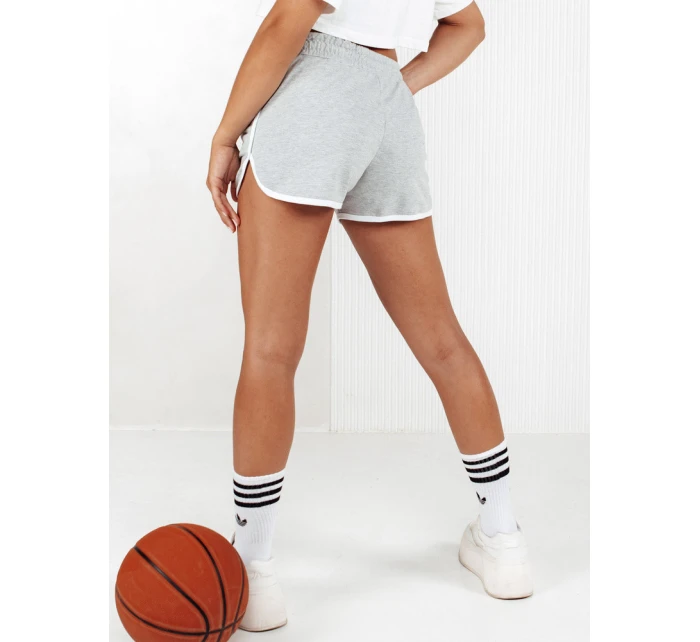 Dámské teplákové kraťasy TOP SPORT light grey Dstreet model 21979476 - FashionStreet Dámské teplákové kraťasy TOP SPORT light grey Dstreet model 21979476 - FashionStreet