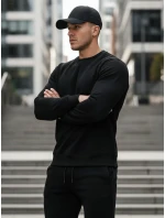 Pánská černá mikina model 21986415 - Dstreet