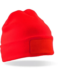 Result Headwear RC 934X Thinsulate™ pletená čiapka 28.934X červená