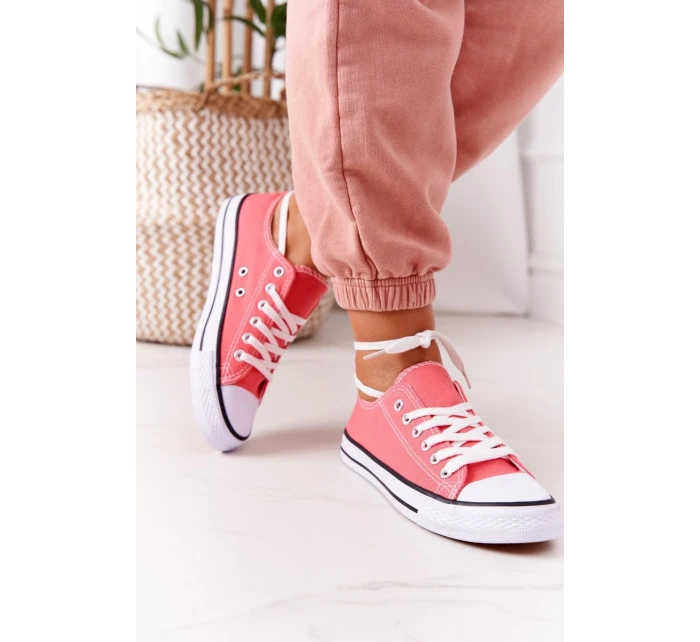 Damskie Klasyczne Trampki Koralowe Omerta Damskie Klasyczne Trampki Koralowe Omerta