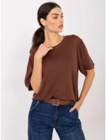 Blúzka MJ BZ H1408.53 hnedá