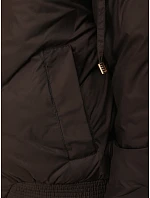 Dámska prechodná bunda TY5669 hnedá - FashionStreet