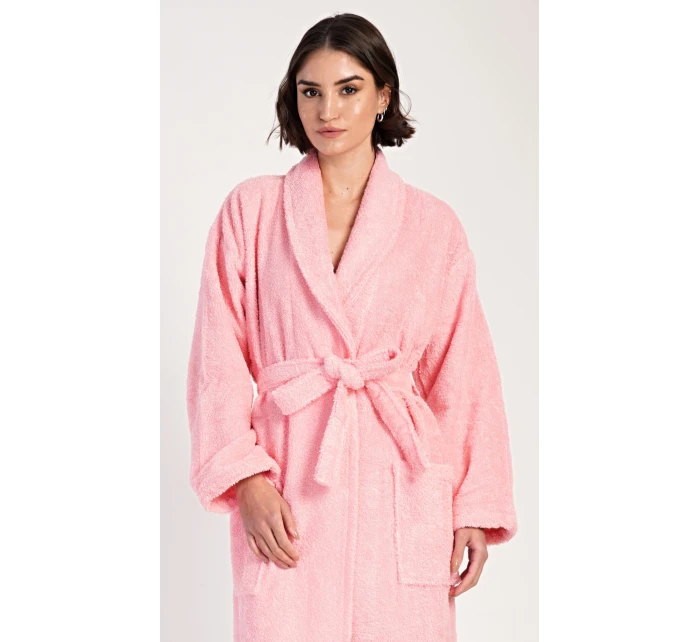 Dámský župan dlouhý se šálovým límcem model 21210371 - Vienetta