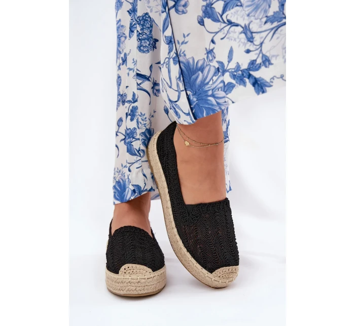 Espadrilky model 211855 Krok vo veľkom štýle Espadrilky model 211855 Krok vo veľkom štýle