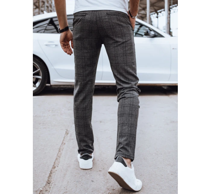 Pánske ležérne nohavice tmavosivé FashionStreet UX4399 Pánske ležérne nohavice tmavosivé FashionStreet UX4399