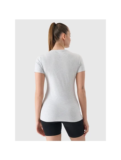 Dámské bavlněné slim tričko model 21432834 - 4F
