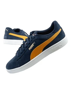 Puma pánske športové tenisky Smash 3.0 leather classic trendy navy blue