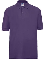 Russell Athletic 539B Detské polo tričko z piké 10.539B fialové Russell Athletic 539B Detské polo tričko z piké 10.539B fialové