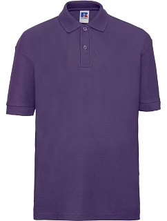 Russell Athletic 539B Detské polo tričko z piké 10.539B fialové