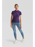 LadyFit 65/35 Polo Dámské piqué polo model 22426810 heather grey - Fruit of the Loom