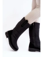 Dámské zateplené sněhule Progress model 21638605 Černé - Boto Dámské zateplené sněhule Progress model 21638605 Černé - Boto