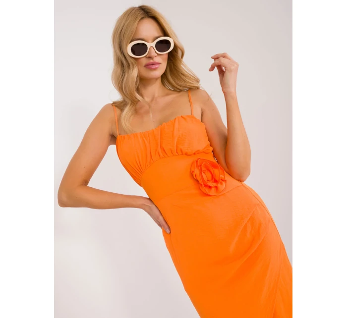 Sukienka DHJ SK model 19926568 pomarańczowy - FPrice