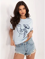 T shirt IR TS model 22097813 jasny niebieski - FPrice