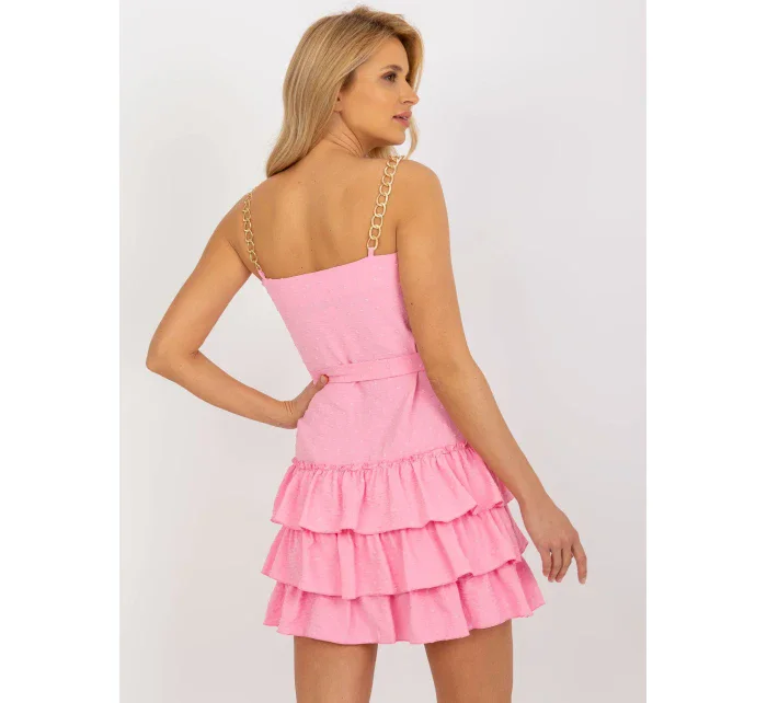 Dámske šaty LK SK 508614 šaty.57P ružová - FPrice