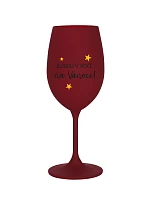 JEDNOU V ROCE NA VÁNOCE - bordo sklenice na víno 350 ml