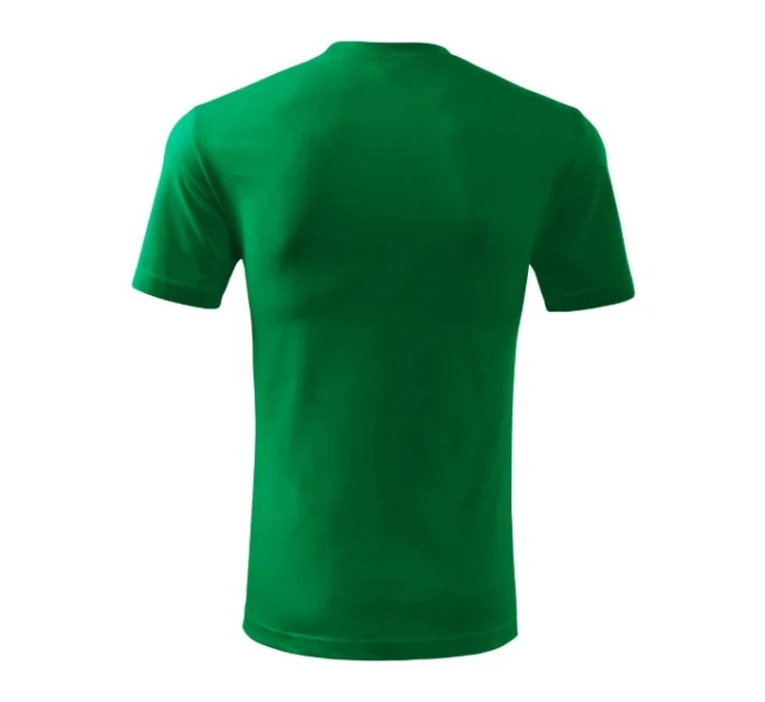 Klasické nové pánske tričko stredne zelené