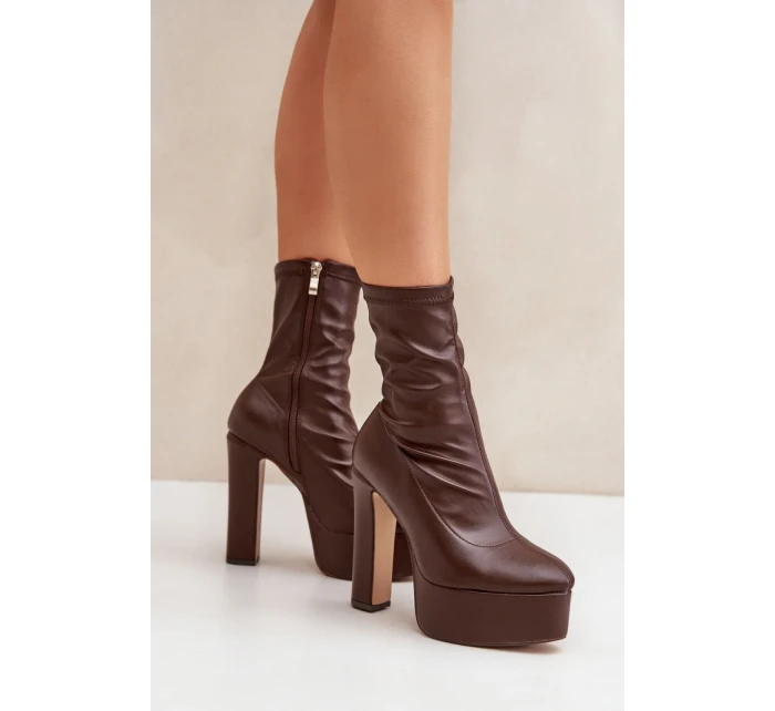 Topánky na podpätku model 204696 Step in style Topánky na podpätku model 204696 Step in style