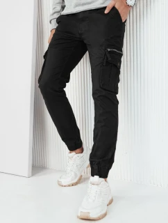 Pánske bojové nohavice čierne FashionStreet UX4173