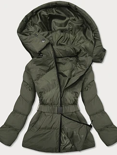 PIKOWANA KURTKA PRZEJŚCIOWA Z KHAKI model 21243339 - J.STYLE
