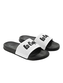 Lee Cooper pánske športové topánky slip-on žabky pohodlné ľahké čierne biele
