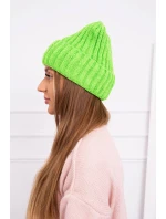 Čepice Magda s zelená neonová model 21798545 - K-Fashion Čepice Magda s zelená neonová model 21798545 - K-Fashion