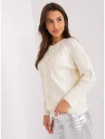 Sweter AT SW  ecru model 18969952 - FPrice