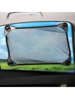 Slnečná clona so stierkami 34x30 cm 1 ks DUNLOP BLACK Slnečná clona so stierkami 34x30 cm 1 ks DUNLOP BLACK