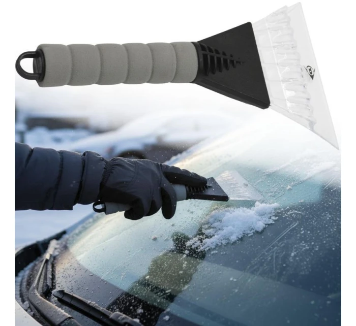 ŠKRABKA NA SKLO 25 CM DUNLOP SIVÁ