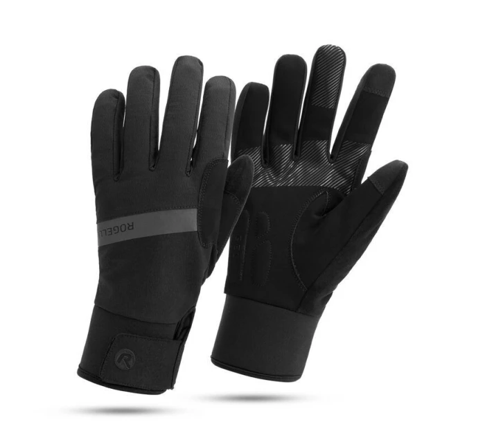 Rogelli zimné rukavice NOVA black S