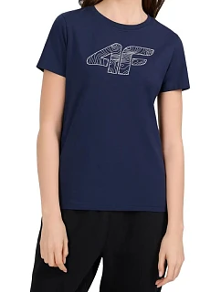 Dámske tričko 4F F3309 námornícka modrá 4FWMM00TTSHF3309 31S